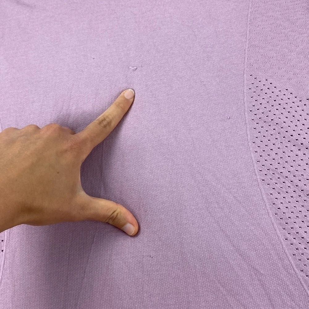 Lululemon Breeze By Long Sleeve*Fusion Pink Taupe / Pink Taupe - Picture 3 of 8